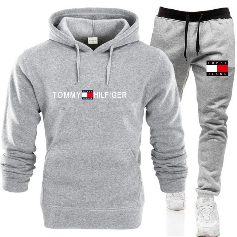 New casual sweatshirt set for men for spring and autumn.